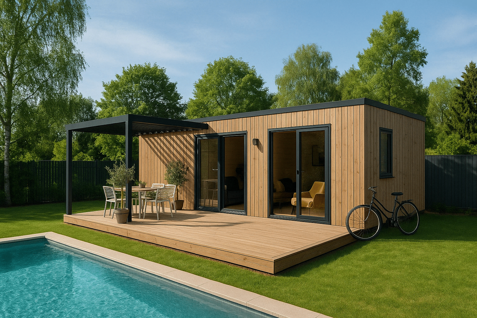Studio de jardin habitable 40m2 