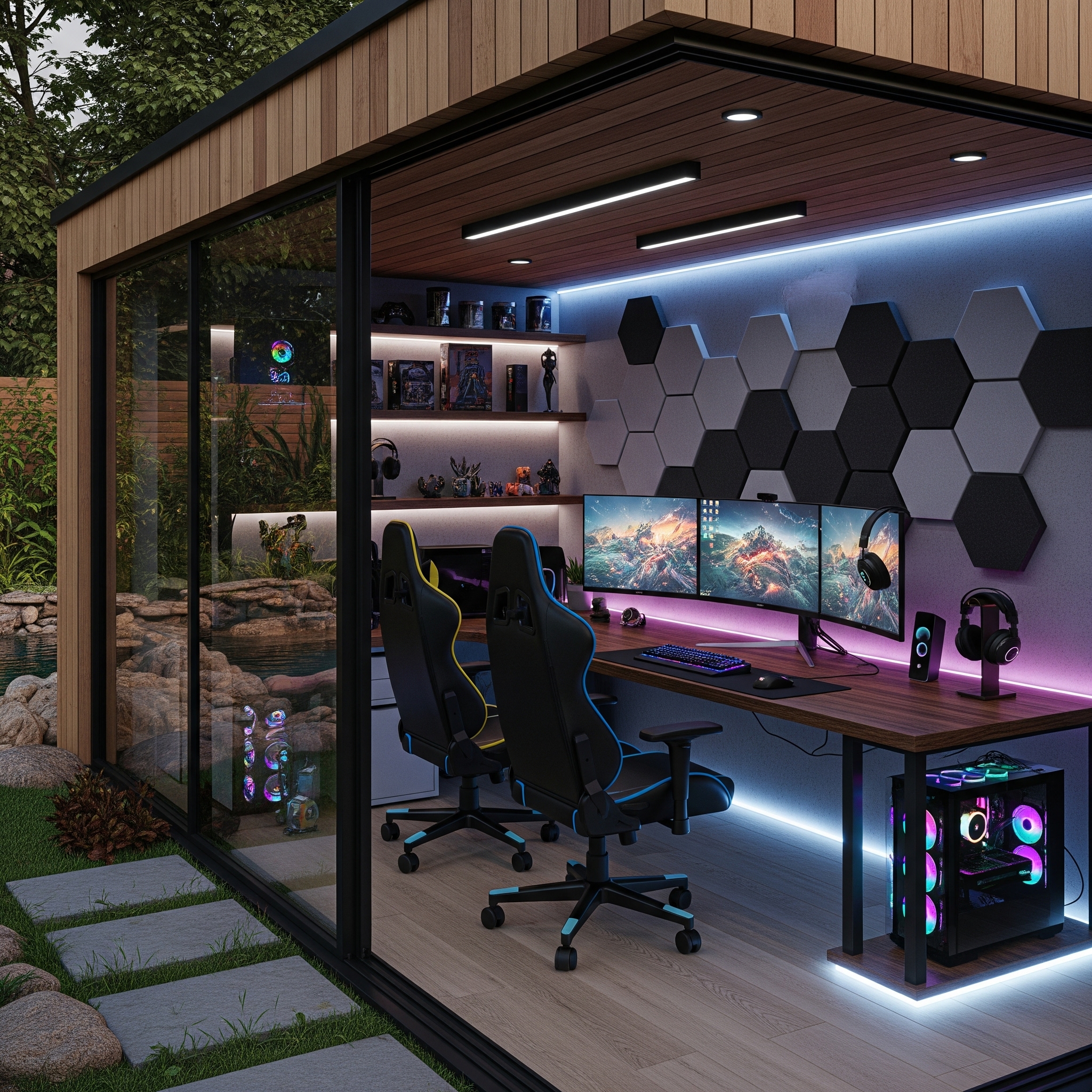 Une immersion totale chez soi