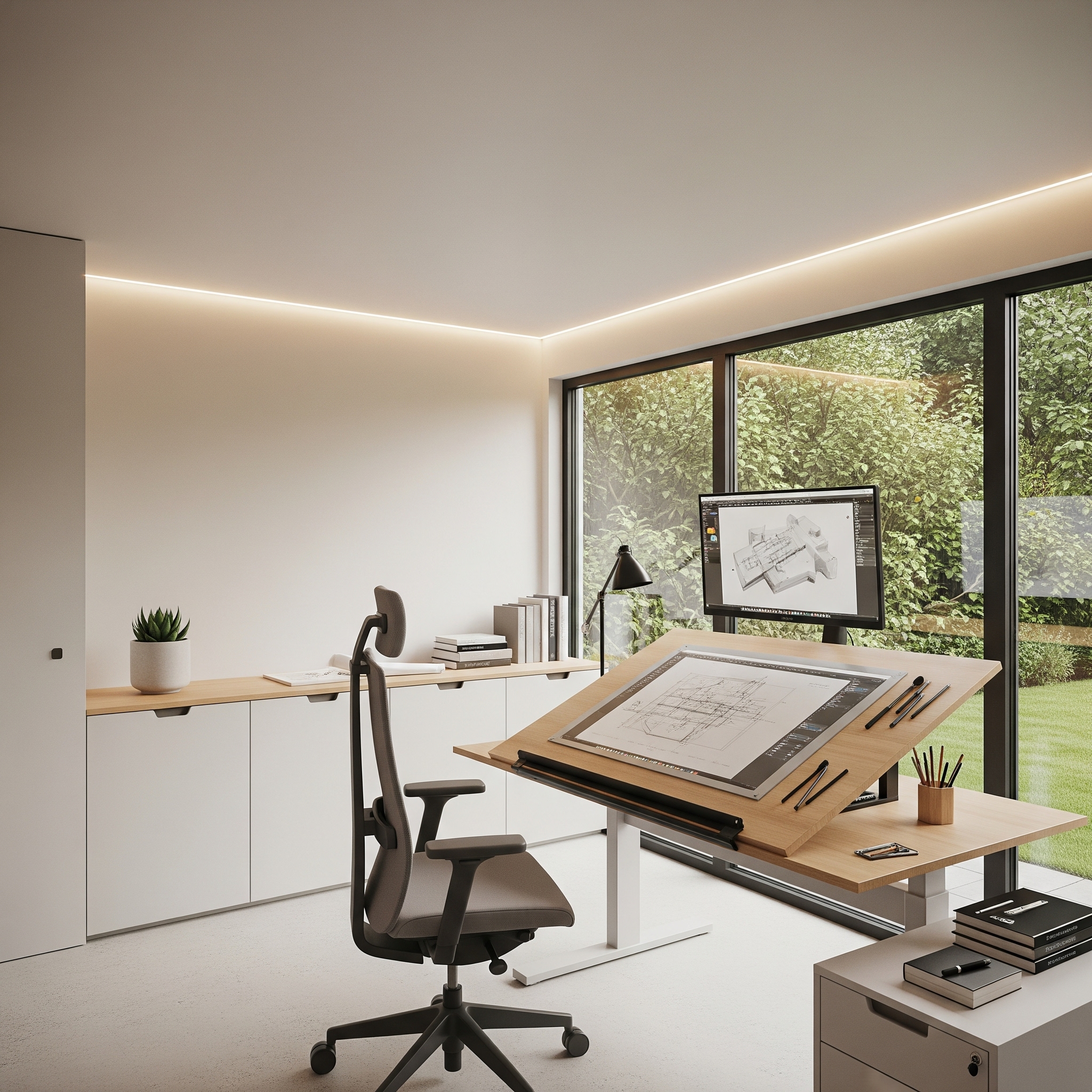 Un bureau créatif au cœur de votre extérieur
