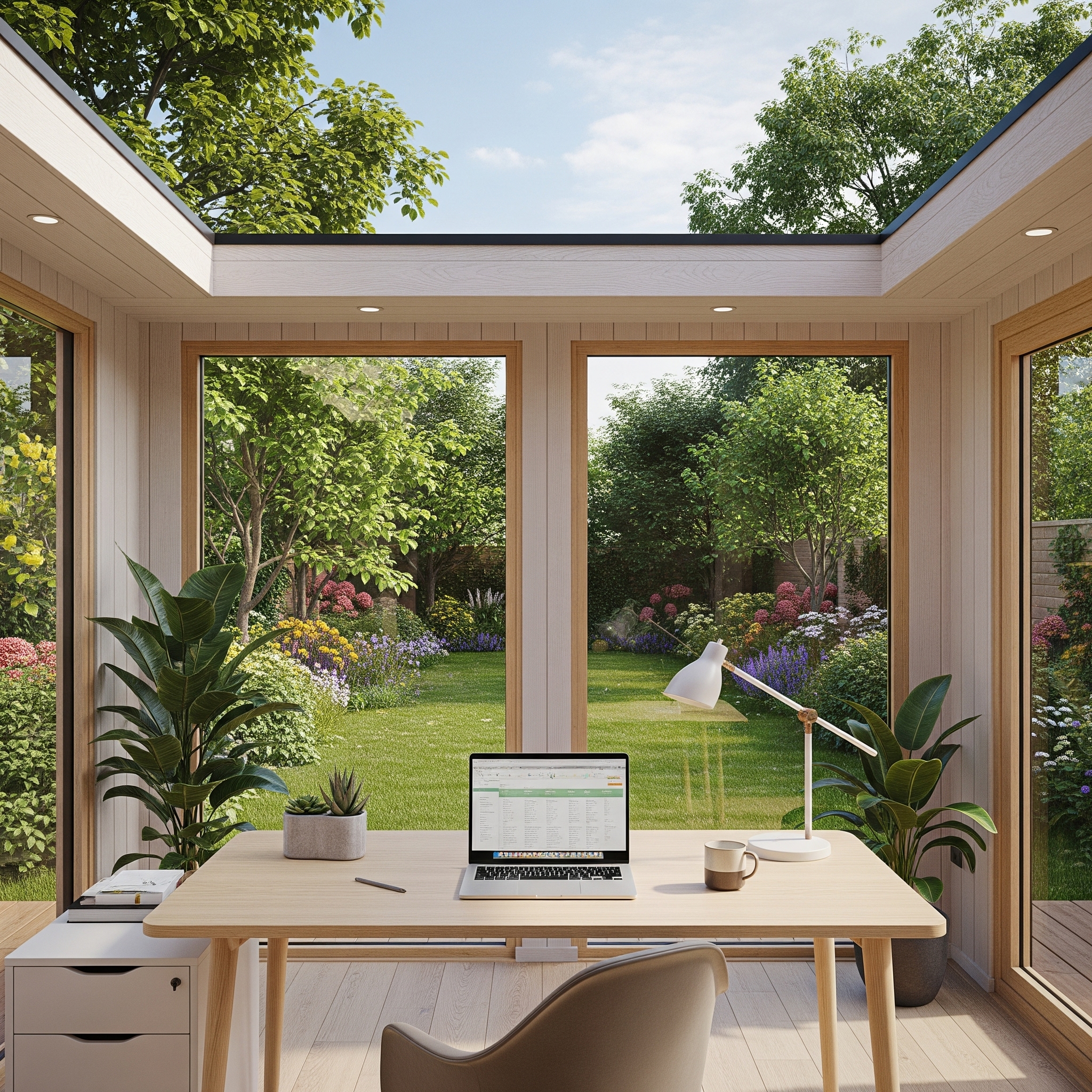 Votre nouvel espace professionnel au cœur du jardin