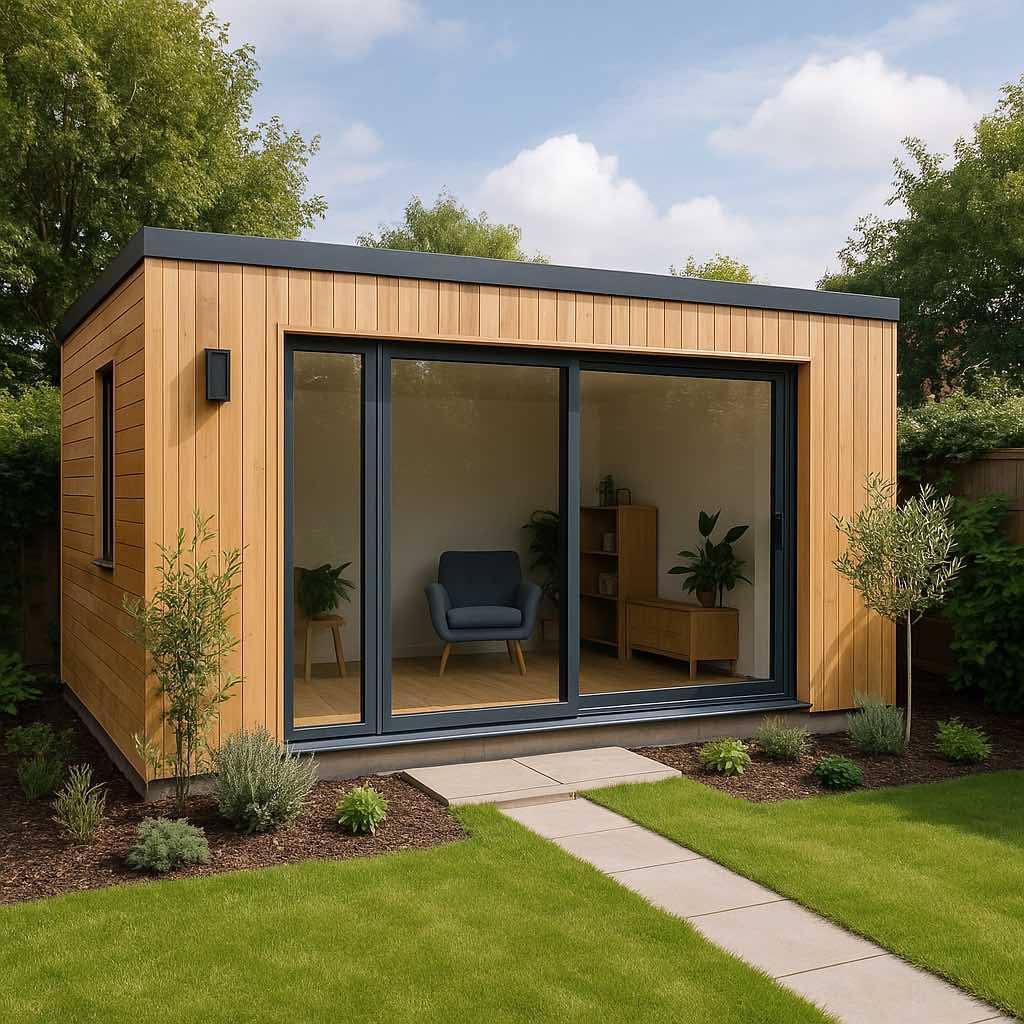 Chalet de jardin 15m² 