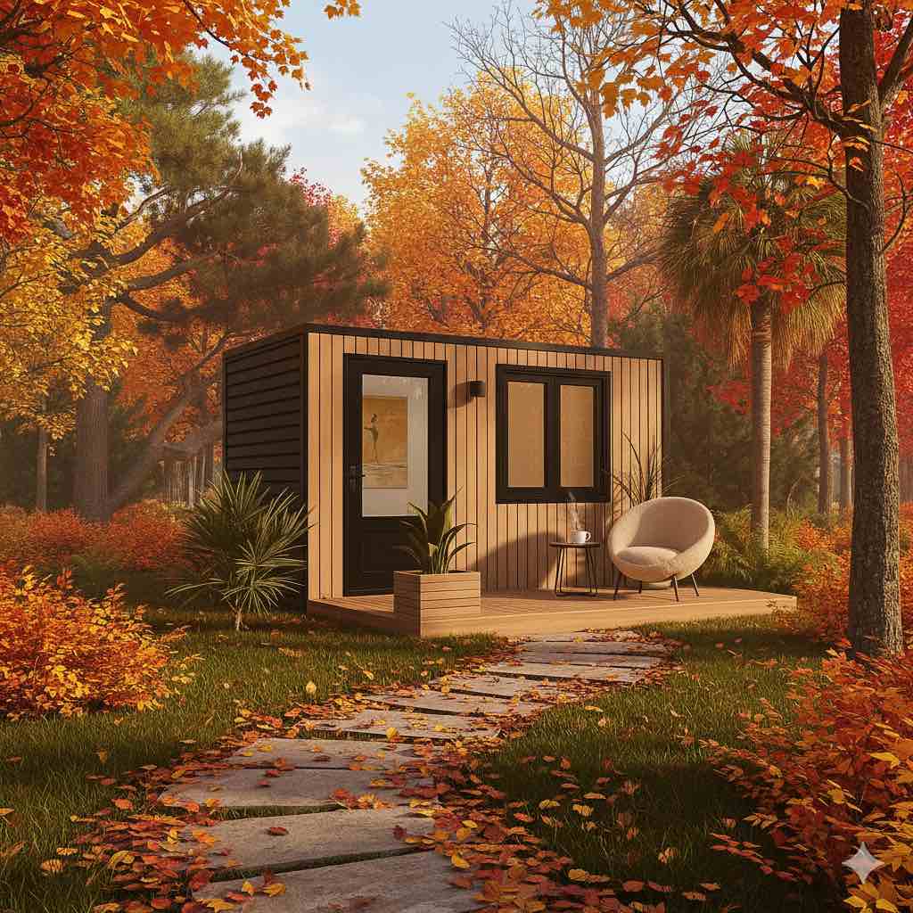 Abri de jardin habitable