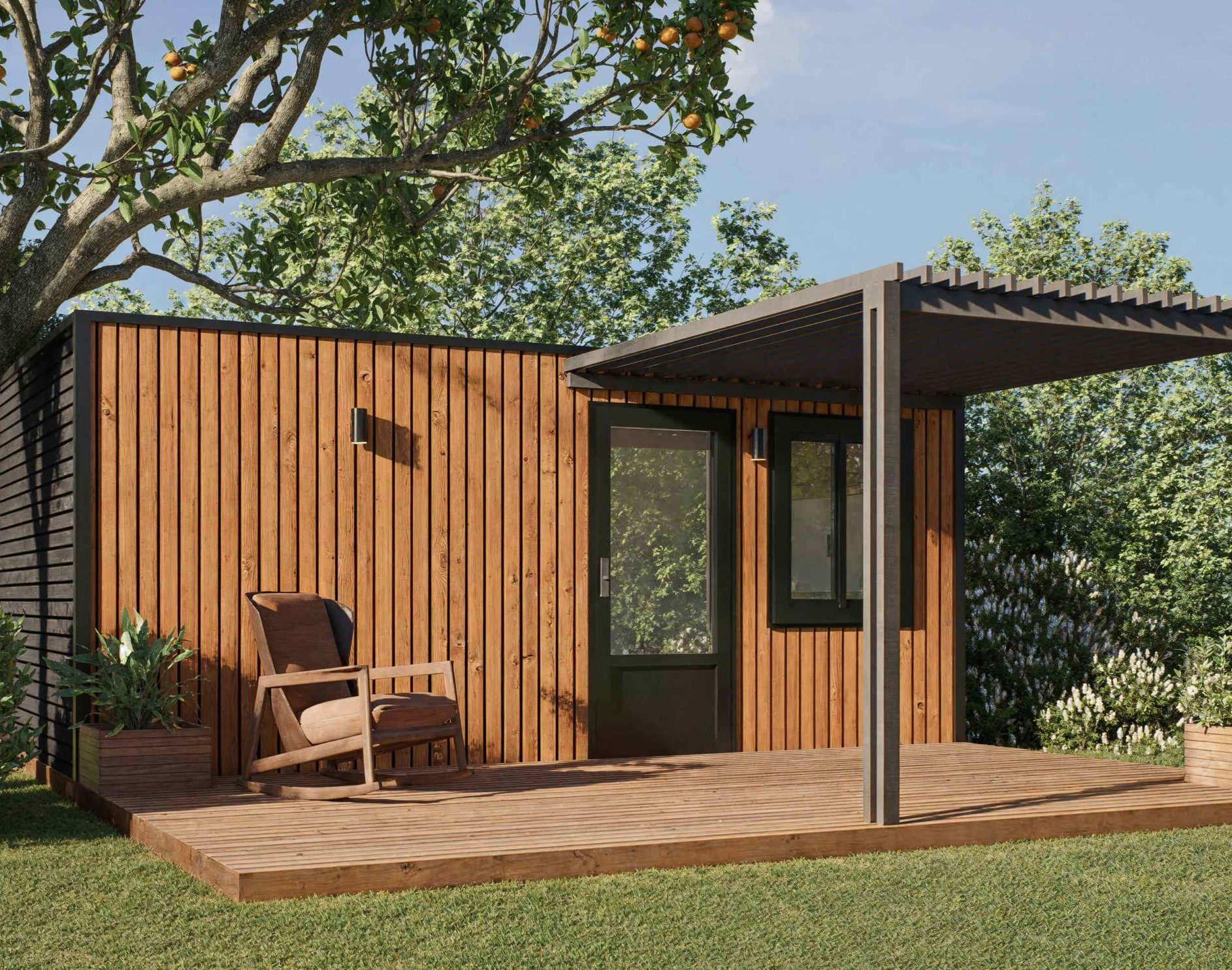 Studio de jardin habitable 18 m²