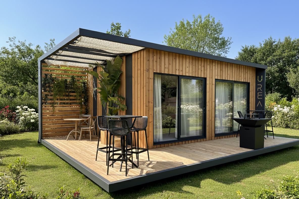 Studio de jardin bois 2 pièces de 24m2 